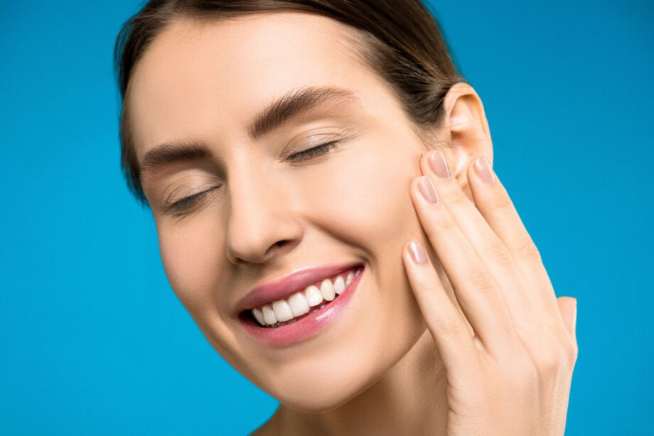 Glowing youthful skin