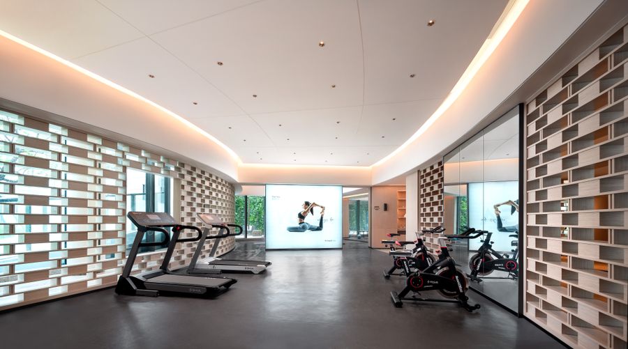Treadmill gym workout