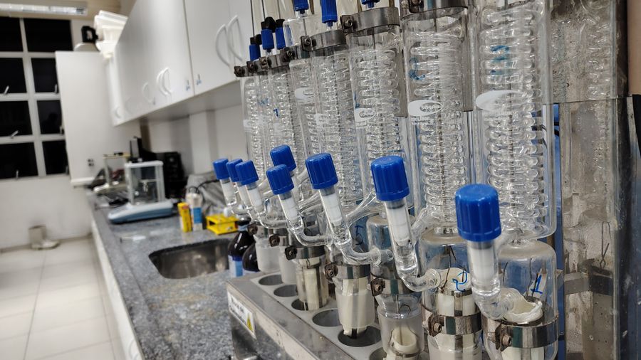 Analytical chemistry laboratory