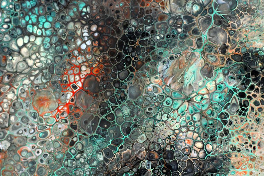 Mitochondria and cells abstract